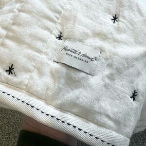 Magnolia brand Hearth and Hand Embroidered linen & Cotton Tree Skirt